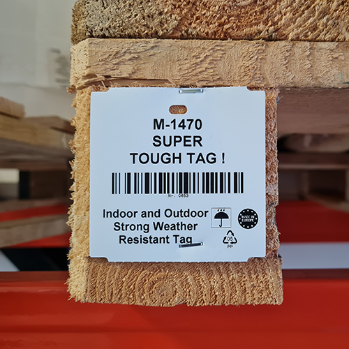 ONE2ID super tough tag outdoor use pallet ID