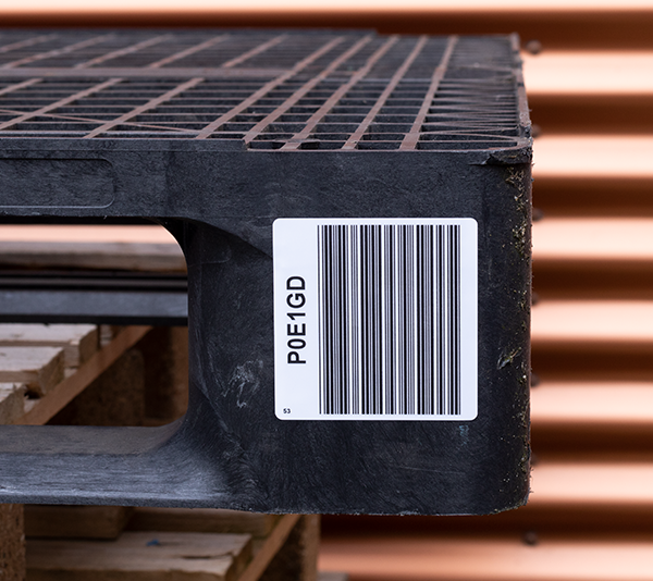 Pallet ID labels warehouse barcode labels ONE2ID